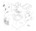 Part Location Diagram of 206194GS Briggs and Stratton Assembly, Panel, Right Side